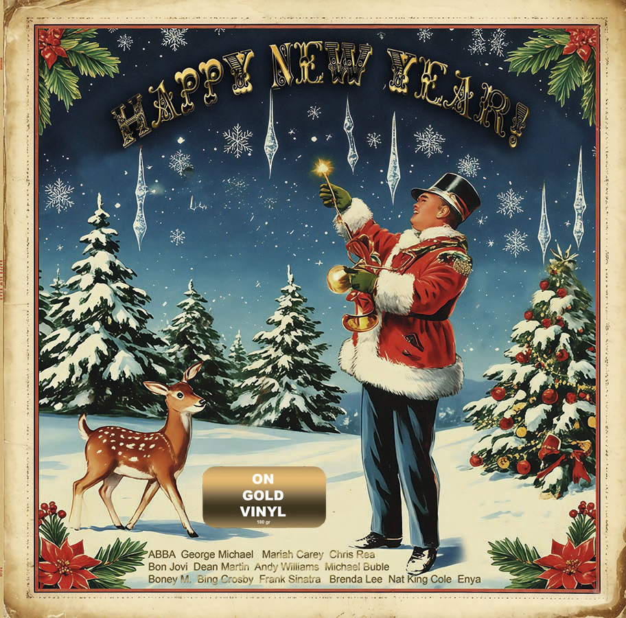 Various – Happy New Year  (gold vinil)